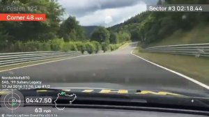 Subaru Legacy GT-B BH5 Nürburg 17/07/2016
