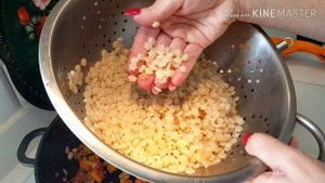 Куриное филе с пастой птитим.