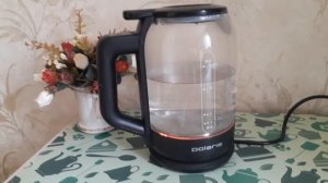 Обзор на электрический чайник  от Polaris. Модель PWK 1712CGLD WIFI IQ Home