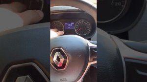 Как сбросить суточный километраж на Рено Дастер.