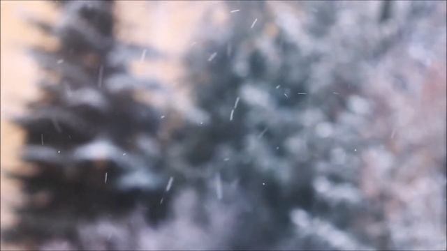 Звуки снегопада для релаксации, концентрации или глубокого сна | 30 минут видео смотреть онлайн