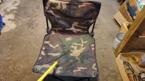 Расскладной стульчик для рыбалки.