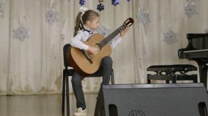Второй год обучения на гитаре.