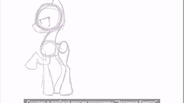 Обучение рисования пони смотреть онлайн