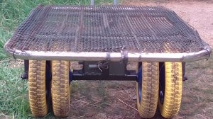 Тележка на двускатных колёсах , универсальная .