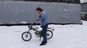 Мопед Рига-22 от мотоателье Ретроцикл.
