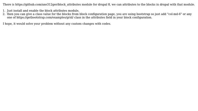 Drupal: How do I add 2 blocks side-by-side in Bootstrap theme's "Content" region? (3 Solutions!!) смотреть онлайн