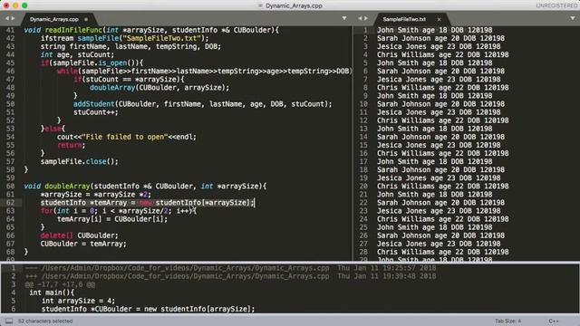 Data Structures Tutorial - 21 - Dynamic Arrays Part #1 смотреть онлайн