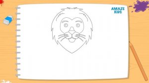Как Нарисовать Льва для Детей. Рисунки Своими Руками. Учимся Рисовать Животных. Уроки Рисования