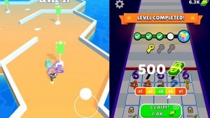 Alphabet Run Letter Go vs Merge Number Lore -Alphabe Lore,Abc Lore, Merge Battle, Max Level Gamepla