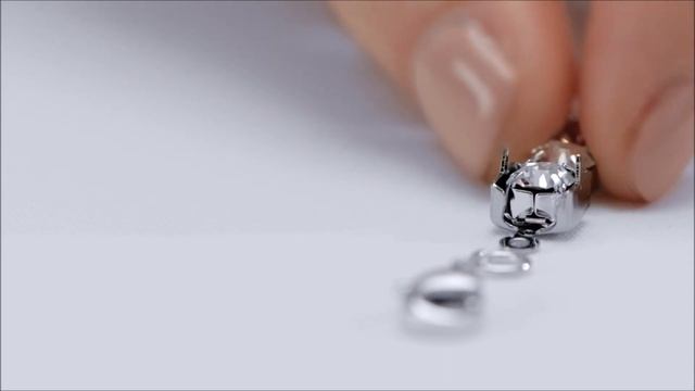 Уроки SWAROVSKI: как крепить концевые застёжки