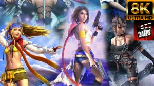 Final Fantasy X-2 - All Cinematics (  Special  8K)