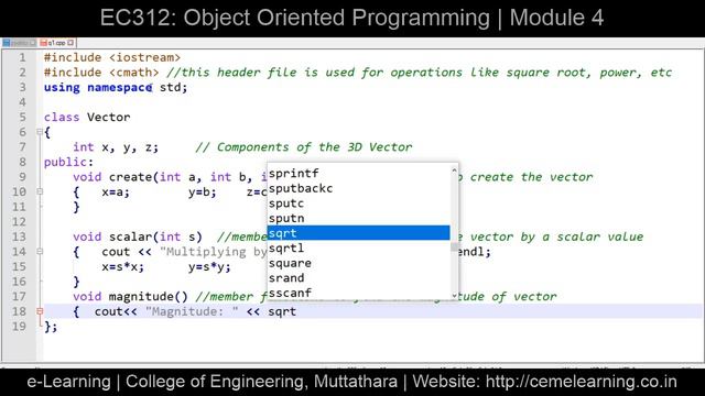 KTU EC312 CPP program question