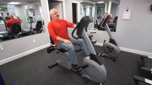 Vision Fitness Recumbant Bike