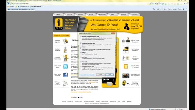 Clearing Browser History in Internet Explorer 8 смотреть онлайн