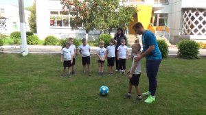Футбол в детском саду