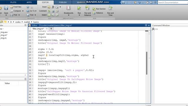 Matlab image processing tutorial for beginners / Laplacian Filtering in Matlab code смотреть онлайн
