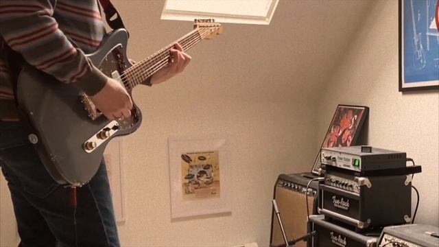 Vintage Inspired Pickups Custom "The Traveler" Telecaster Jazzmaster demo смотреть онлайн