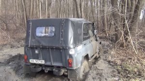 Off-road - 145 Реальные покатушки по бездорожью (УАЗ-469, ГАЗ-69)