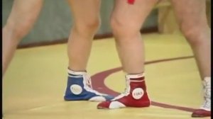 "Учись побеждать красиво 2" Подхват под одну ногу от подсечки изнутри.