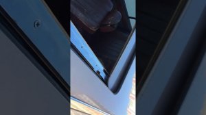 Люк мерседес 124 после замены направляющей