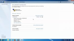 How to store credentials for automatic logon windows