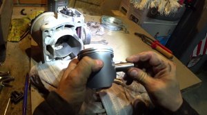 Замена поршня Beta 300RR