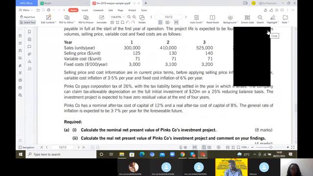 ACCA FINANCIAL MANAGEMENT - [2022-2023 LECTURE SERIES] :- INVESTMENT APPRAISAL смотреть онлайн