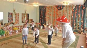 Детский праздник осени в детском саду "Солнышко" 19 октября 2017 г.