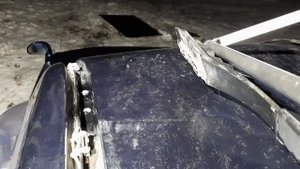 Установка рейлингов PAJERO IO (PININ) с помощью резьбовых заклепок.