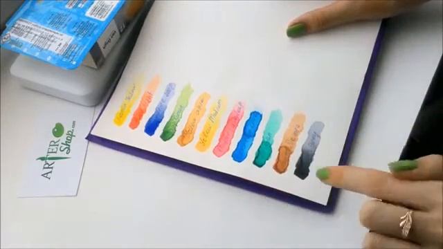 Обзор акварельных красок Royal Talens Van Gogh смотреть онлайн