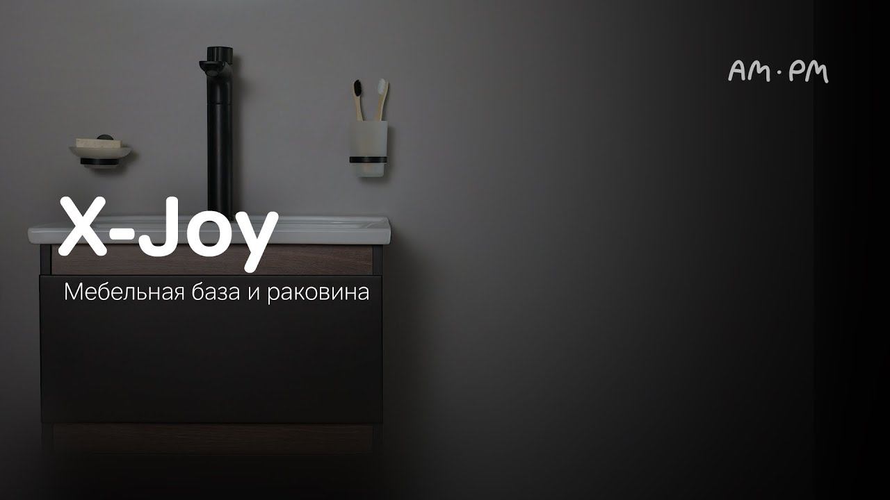 X-Joy Подвесная мебельная база и раковина