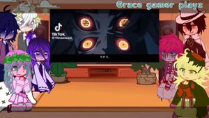 Hashira & Uppermoons + Muzan React to Kokushibo || Grace gamer playz || Demon Slayer