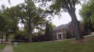 Дома в Америке / Прогулка на велосипеде по улицам Шарлотт Северная Каролина США