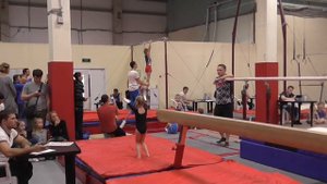 Сдача на 3-й юношеский разряд (спортивная гимнастика, 5 лет) Черняк Варвара