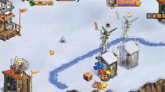 Ветрогенератор в игре Клондайк