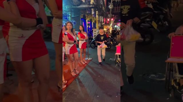 Самая горячая улица Таиланда Волкин Стрит / Walking Street / Паттайя / Пхукет / Бангкок #shorts