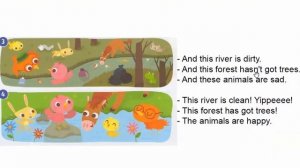 Kid's Box 1 Unit 8 - Marie's geography - Habitats / Love nature, Trevor's values