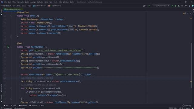 Handle multiple windows or tabs using Selenium and Java | Java + Selenium core operations