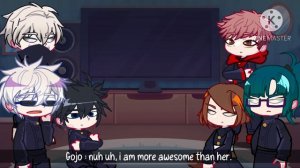 🤍✨ Jujutsu Kaisen React to Arlecchino as Gojo’s sister [ Genshin Impact ] || Gacha Club
