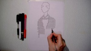 How to Draw a Slenderman #pixelvideo