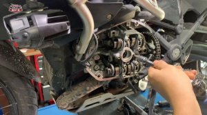 R1200GS Adventure K51 oil and valves maintenance