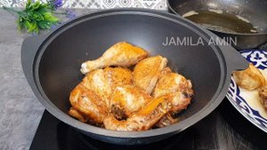 ЗНАМЕНИТОЕ ХОДОВОЕ БЛЮДО НАШЕЙ ЧАЙХАНЫ ?КАЗАН КЕБАБ ИЗ КУРИЦЫ ?