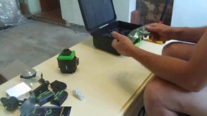 ЛАЗЕРНЫЙ УРОВЕНЬ HIBIRU 4D РАСПАКОВКА