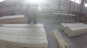 Азбука-Леса Видео с производства евровагонки.