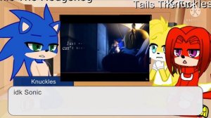 Sonic and Tails,knuckles Reacts to Hide and Seek Sonic.exe
