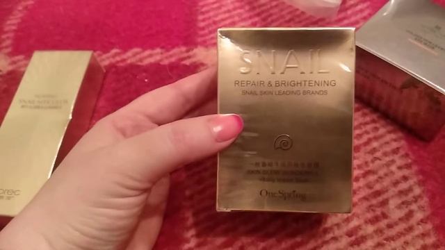Aliexpress крем snail one spring  патчи artiscare golden osmanthus крем для век nursing snail смотреть онлайн