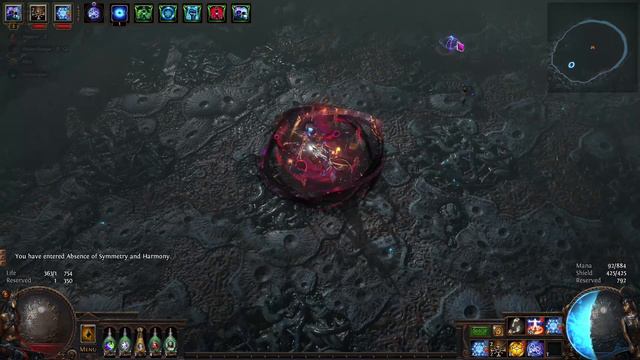 Ice trap occultist Destroy Uber eater | Path of Exile 3.23 Affliction смотреть онлайн