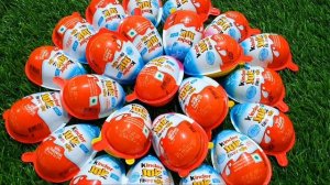 Satisfying 100 Kinder Surprise Egg Toys Opening Video