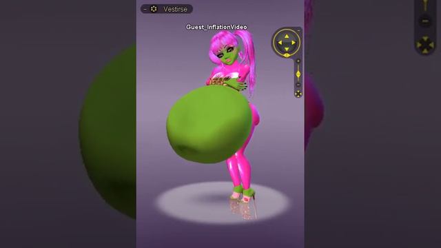 IMVU - Testing Big Belly Avatar (2)